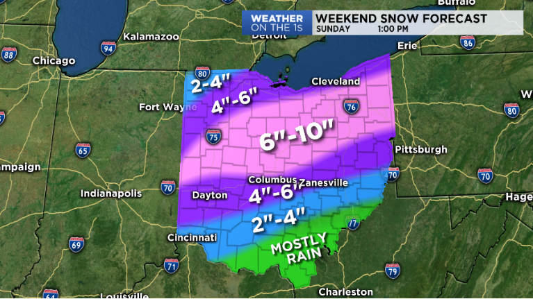 Updated Snowfall Forecast