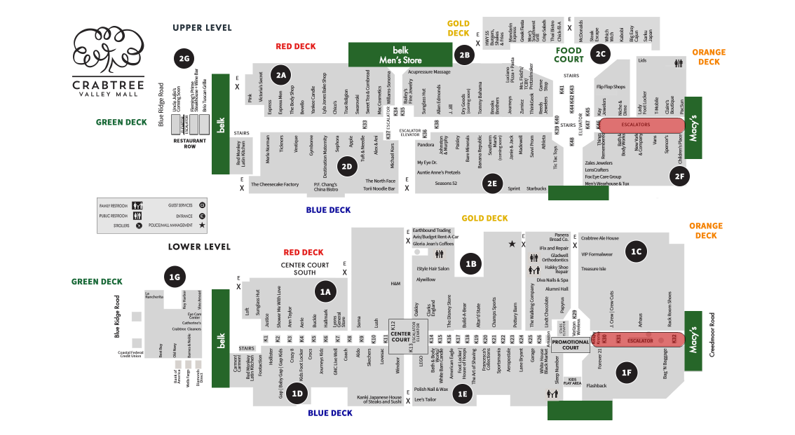 Crabtree Valley Mall Map Small Fire Breaks Out at Crabtree Valley Mall