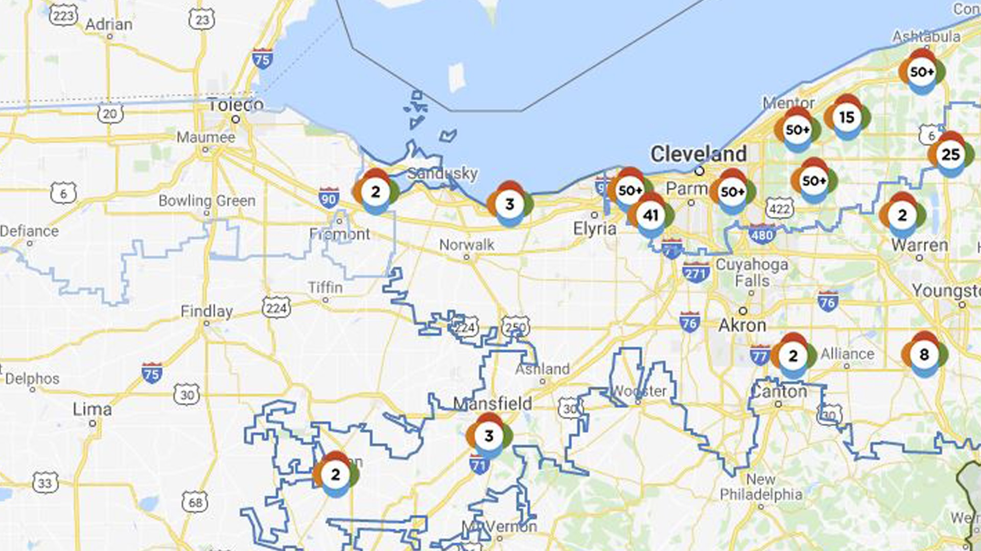 Ohio Edison Outage Map - El Paso On Map