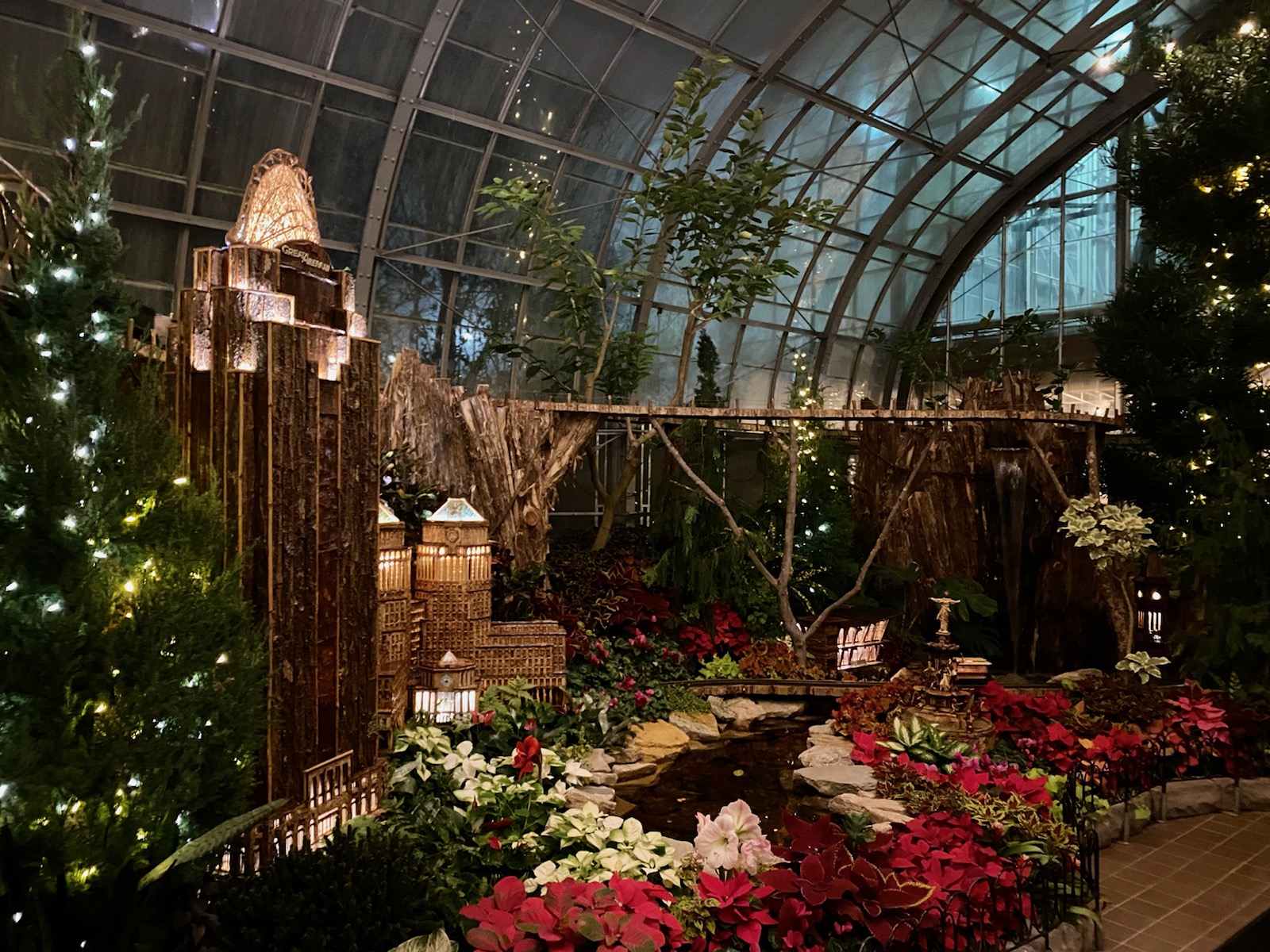 Krohn Conservatory comes to life for holiday season