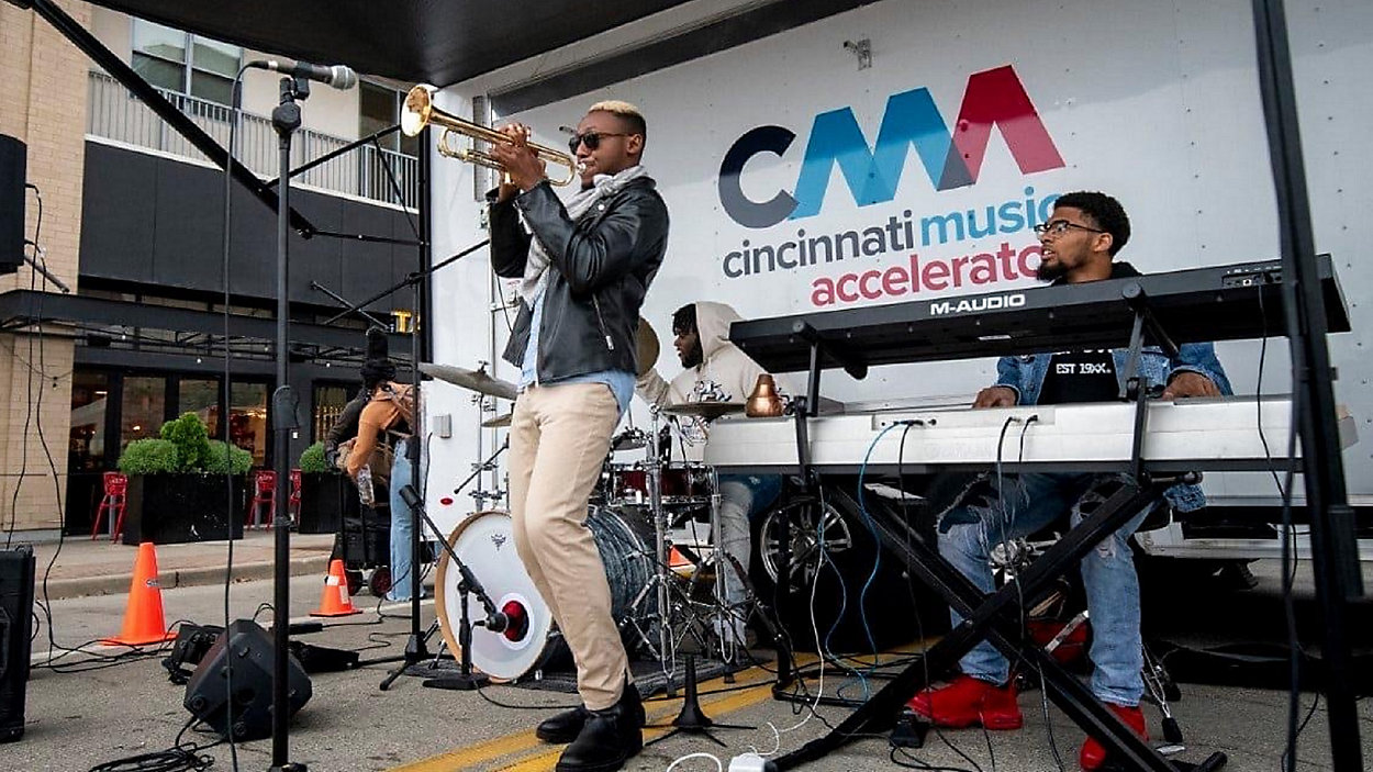 ArtsWave is offering grants to businesses and organizations such as the Cincinnati Music Accelerator that promote Black artists and provide programming for predominantly Black communities. (Photo courtesy of Cincinnati Music Accelerator)