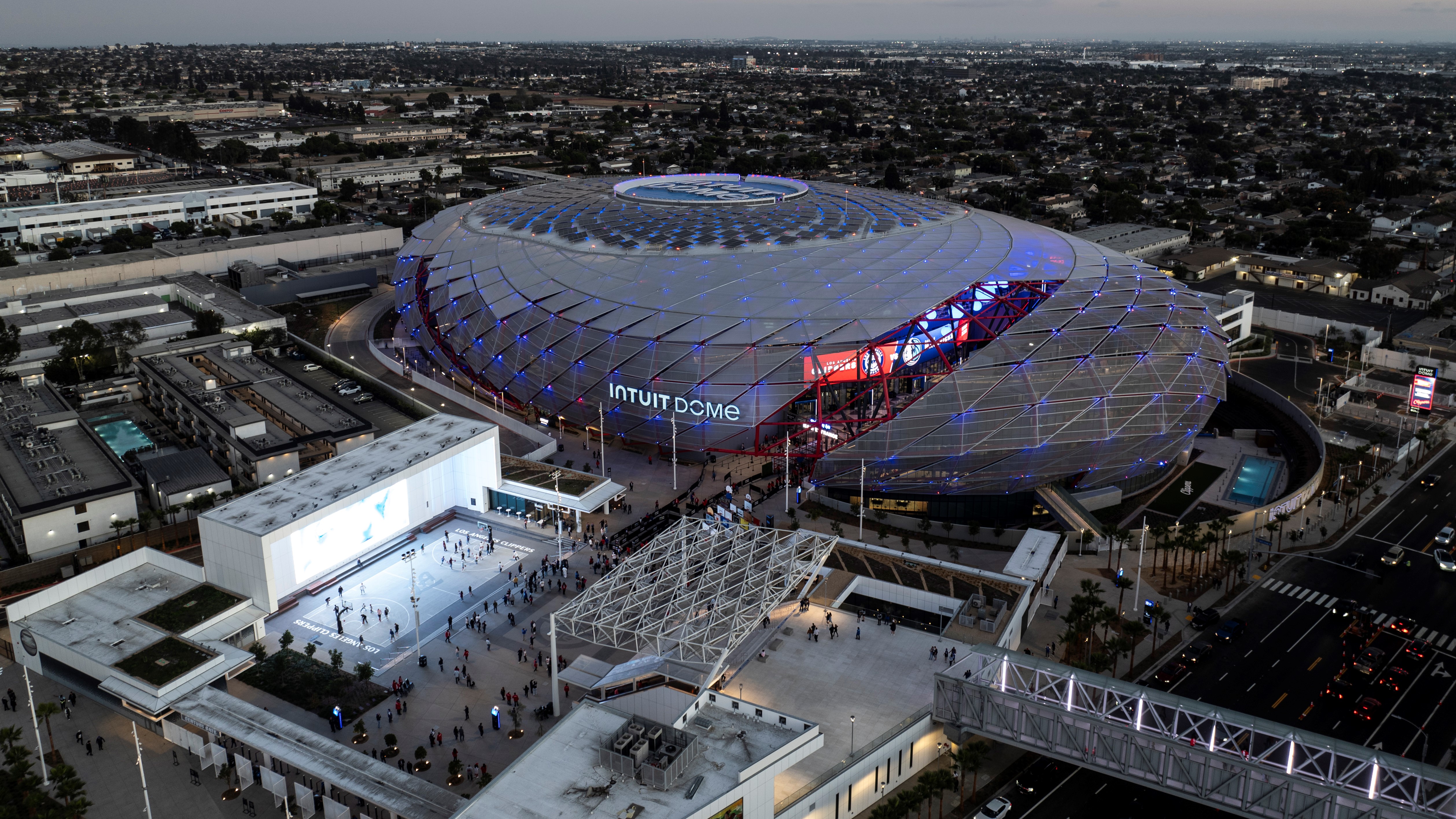 Intuit Dome Opens Its Doors To Los Angeles Clippers Fans