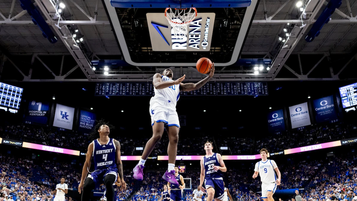 Kentucky men's basketball beats Kentucky Wesleyan 12352